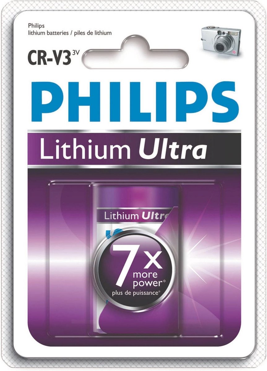 Philips Lithium Ultra Batterij CRV3LB1A/10