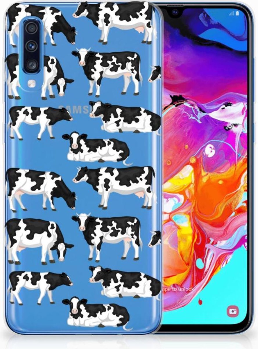 Samsung Galaxy A70 TPU Hoesje Koetjes