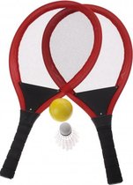 Tennisracketset 54 cm soft met bal en Shuttle