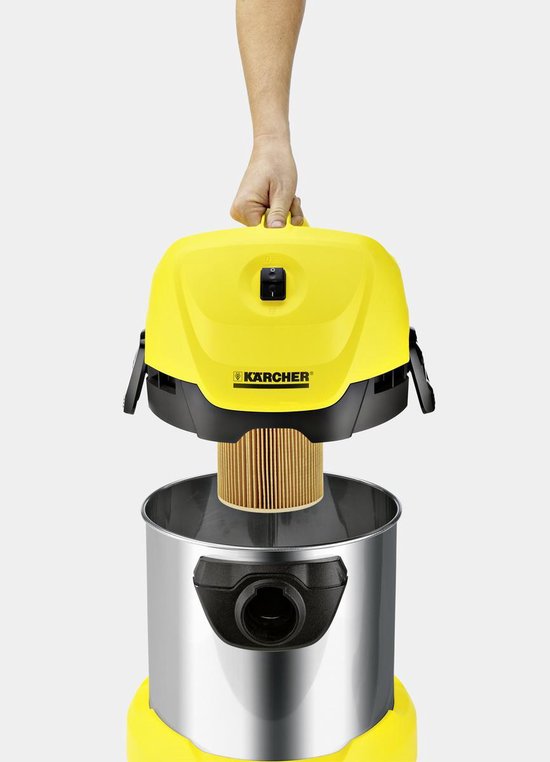 WD 3 Premium Alleszuiger - Blaasfunctie - RVS reservoir - 17 liter