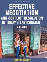 Effective Negotiation and Conflict Resolution in Today's Environment