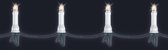 Kaarsen verlichting - helder - buiten - 15 lampjes - 6,75 meter