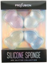 Profusion - Make-up Sponges Silicone ( 4 ks ) - Silikonová houbička -