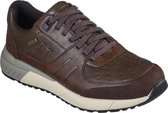 Skechers Felano Neres Heren Veterschoenen - Bruin - Maat 48.5