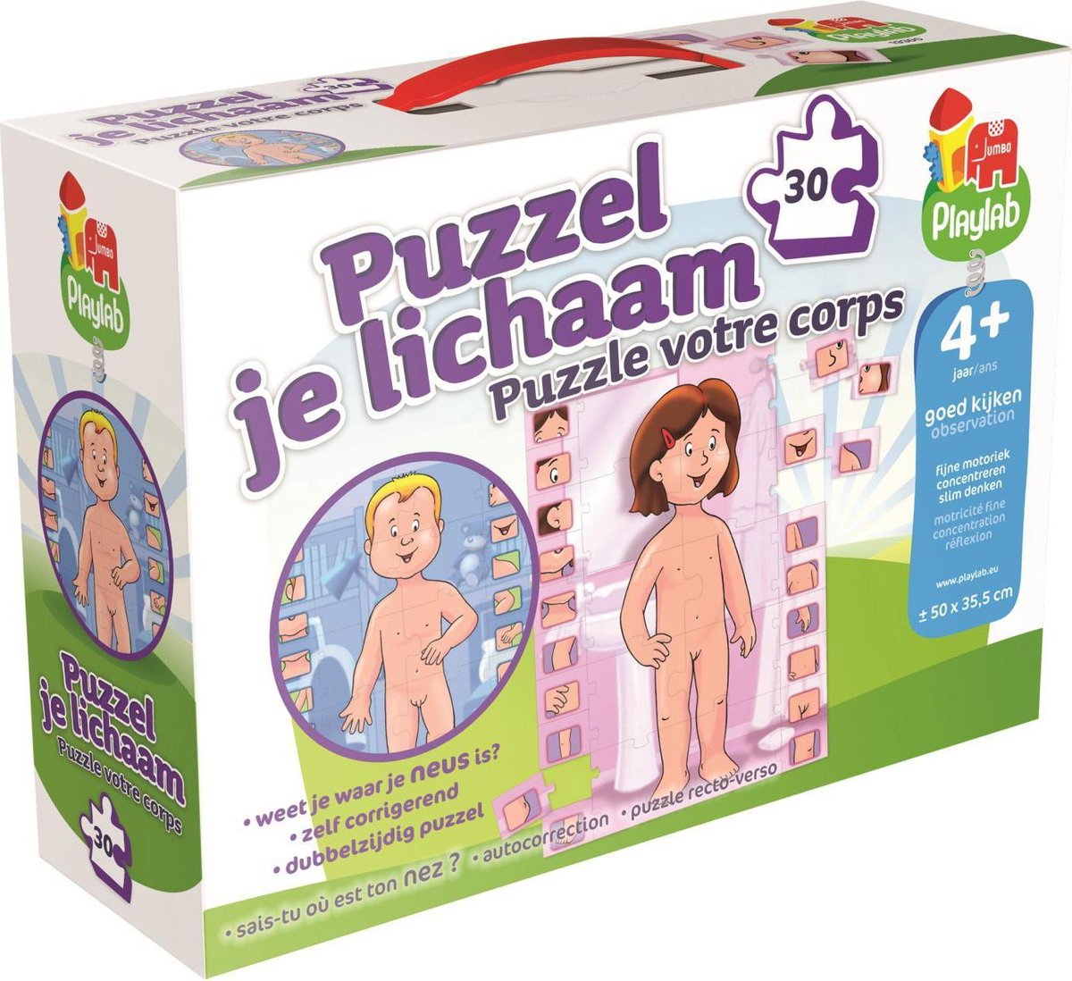 Jumbo Puzzel Je Lichaam - Puzzel - 30 stukjes | bol.com