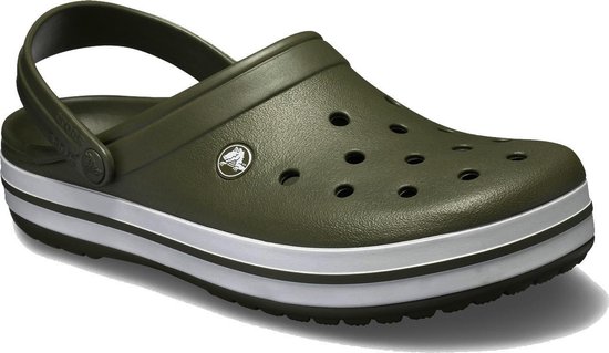 Crocs - Crocband - Groene Crocs - 45 - 46 - Groen | bol.com