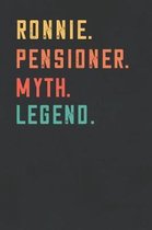 Ronnie. Pensioner. Myth. Legend.