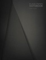 Black Paper Notebook Wide Ruled