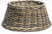 Kerstboomhuls rotan d60h26cm grijs