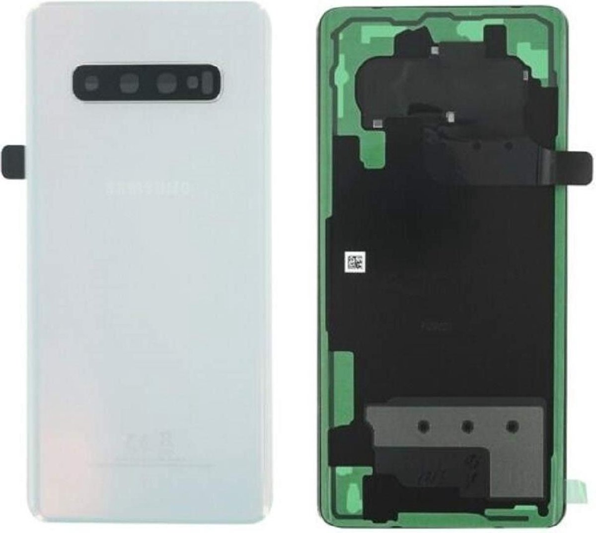 Voor Samsung Galaxy S10e achterkant reparatieset - wit