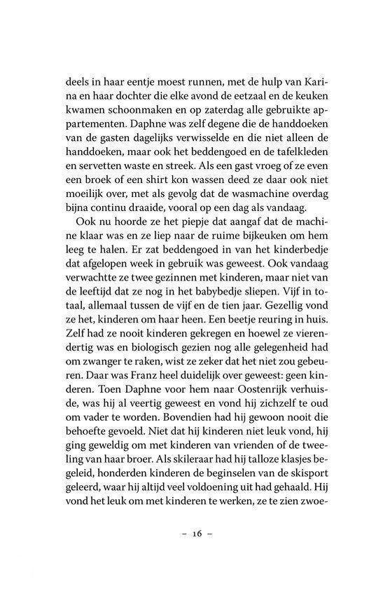 Pagina 16 van een boek met zwarte tekst op een witte achtergrond.