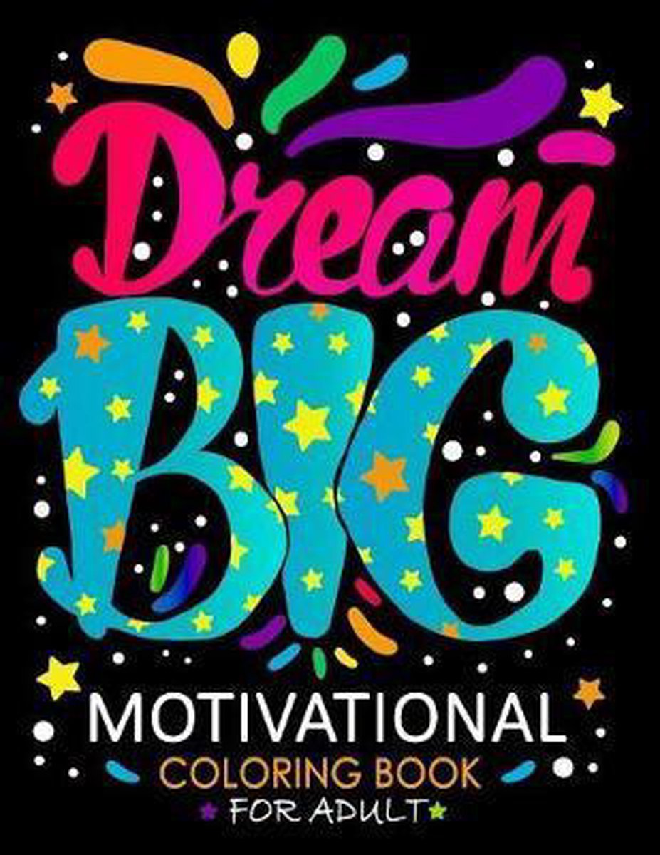 Motivational Coloring Book For Adults van Kodomo Publishing