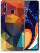 TPU Hoesje Geschikt voor Samsung Galaxy A60 Polygon Color