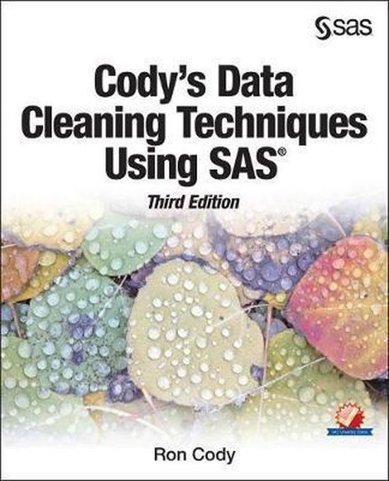 Cody's Data Cleaning Techniques Using SAS, Third Edition - cover