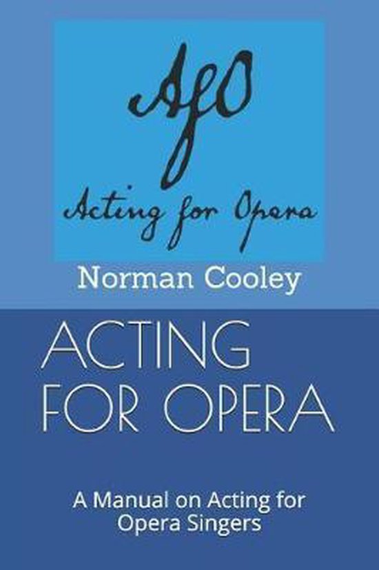 Acting for Opera - cover