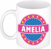 Amelia naam koffie mok / beker 300 ml - namen mokken