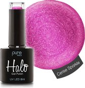 Halo Gel Polish Cerise Sparkle (Uitstekende gellak zowel voor de professional als voor thuis)