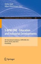 S-BPM ONE - Education and Industrial Developments