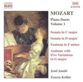 Jeno Jandó & Zsuzua Kollár - Mozart: Piano Duets 1 (CD)