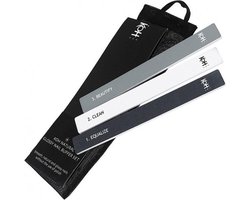 foto van KOH Natural Glossy Nail Buffer File - Nagelvijlset Polijstvijl - binnen 1 minuut glazende nagels zonder nagellak - 1 set van 3