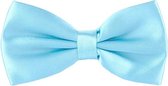 Fako Fashion® - Kinder Vlinderstrik - Vlinderdas - Kinderstrik - Strik - Effen - 10cm - Lichtblauw