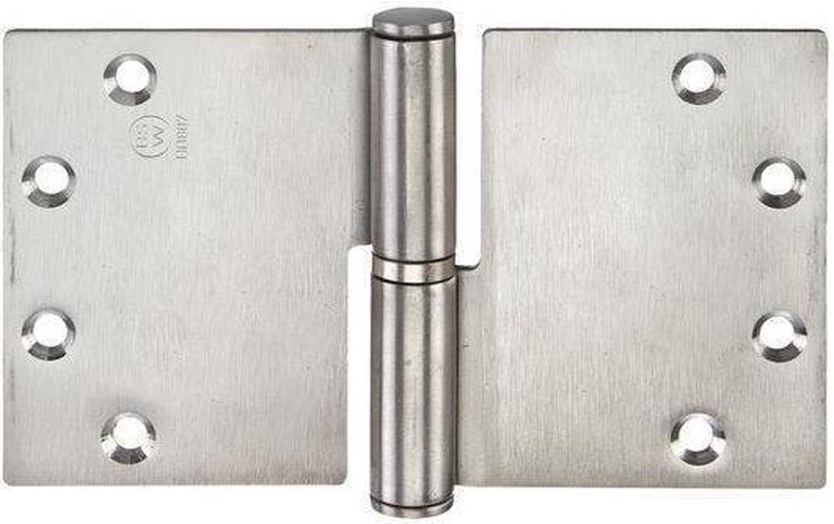 BSW hamb.kogelpaumelle rvs 89x152x3 bb 807std dr1