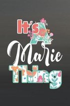 It's Marie Thing