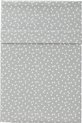 Cottonbaby - Wieglaken - driehoekjes - grijs/wit - 75x90 cm
