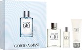 Armani - Acqua di Gio for Men EDT 100 ml + EDT 15 ml + Shower gel 75 ml - Giftset