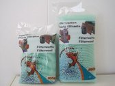 SuperFish Filterwatten Grof - Aquarium - Filter - Groen - 2 x 100 gr