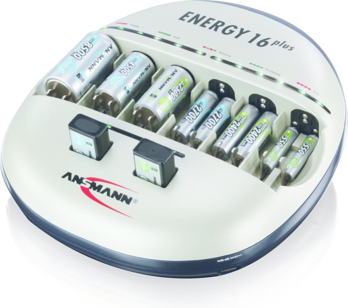 Ansmann Batterijlader Energy 16 Plus 1001-0004