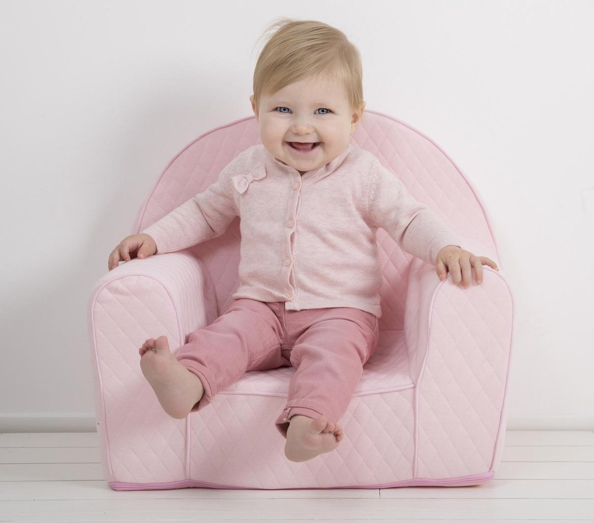 Doen Ronde dichtheid Tiamo Nijntje fauteuil - kinderstoeltje - Pink safari | bol.com