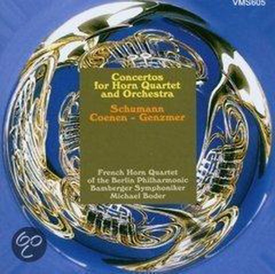 Concertos For Horn Quartet, Coenen CD (album) Muziek