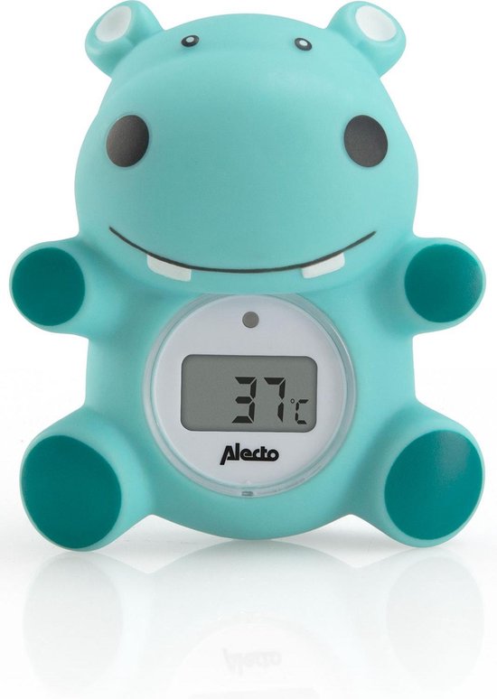 Alecto Baby BC-11 Thermometer nijlpaard - meting badwatertemperatuur