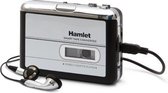 Hamlet XDVDMAG cassettespeler/-recorder 1 deck(s) Zwart, Zilver
