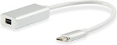 Equip 133457 tussenstuk voor kabels USB Type C Mini DisplayPort Wit