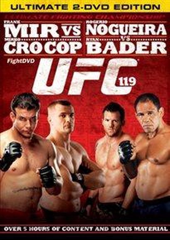 Cover van de film 'UFC 119 - Mir vs.Cro Cop'