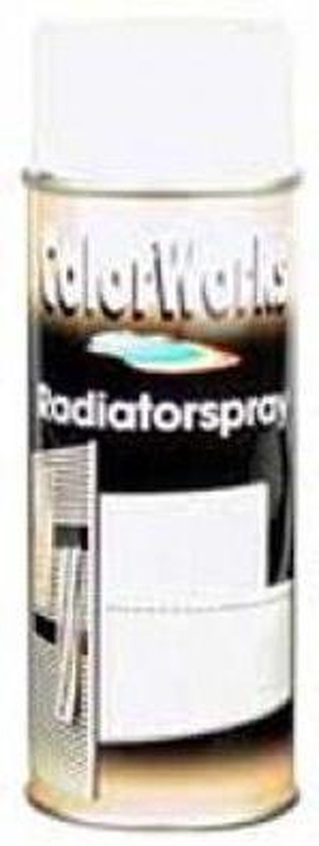 Colorworks Radiatorlak Wit-zijdeglans - 400 ml
