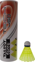 Talbot Torro Badminton Shuttles Tech 450 Geel/blauw 6 Stuks