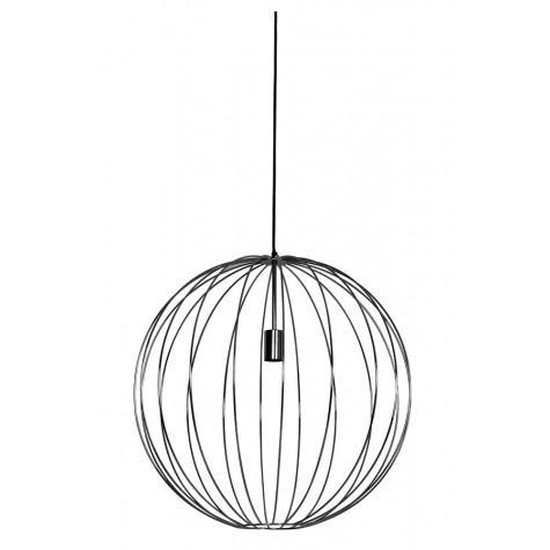 Light and living Light&Living Hanglamp Suden L Zwart 60 x Ø60