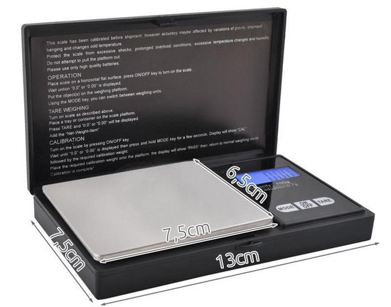 Professionele Digitale Mini Pocket Precisie Weegschaal - Digitale Keukenweegschaal - Merkloos