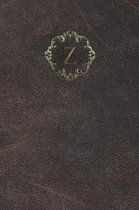 Monogram  Z  Notebook