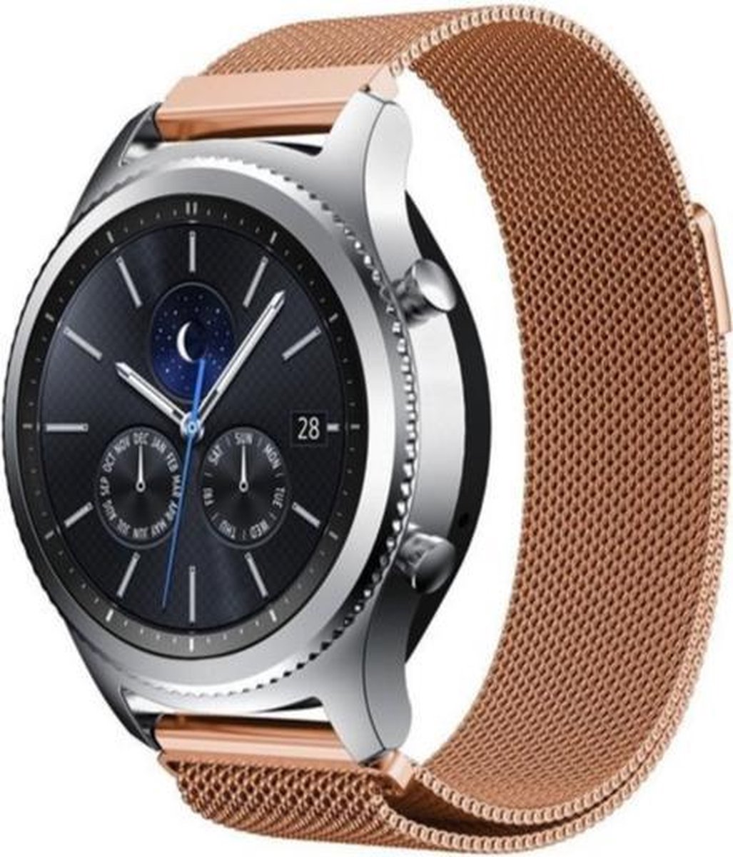 HIPFIT Milanees bandje - Samsung Gear S3 - Rosé goud