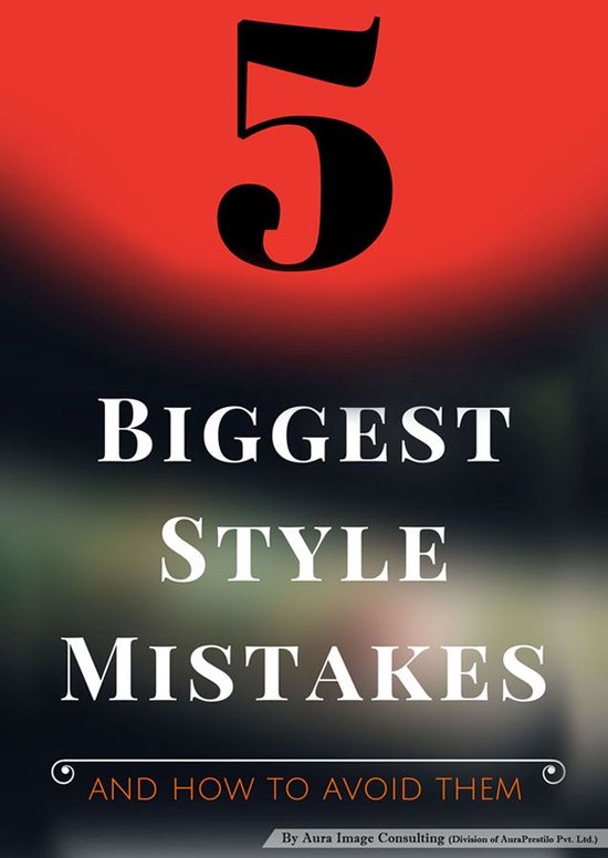 5 Biggest Style Mistakes - cover