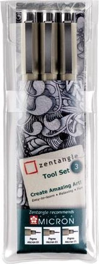 Sakura Zentangle Tool Set 3-delig