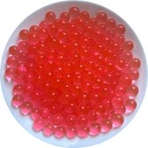 Fako Bijoux® - Waterballetjes - Water Absorberende Balletjes - Gelballetjes - Waterparels - 15-16mm - Rood - 50 Gram