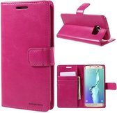 Mercury Blue Moon Wallet Case Samsung Galaxy S7 Edge roze