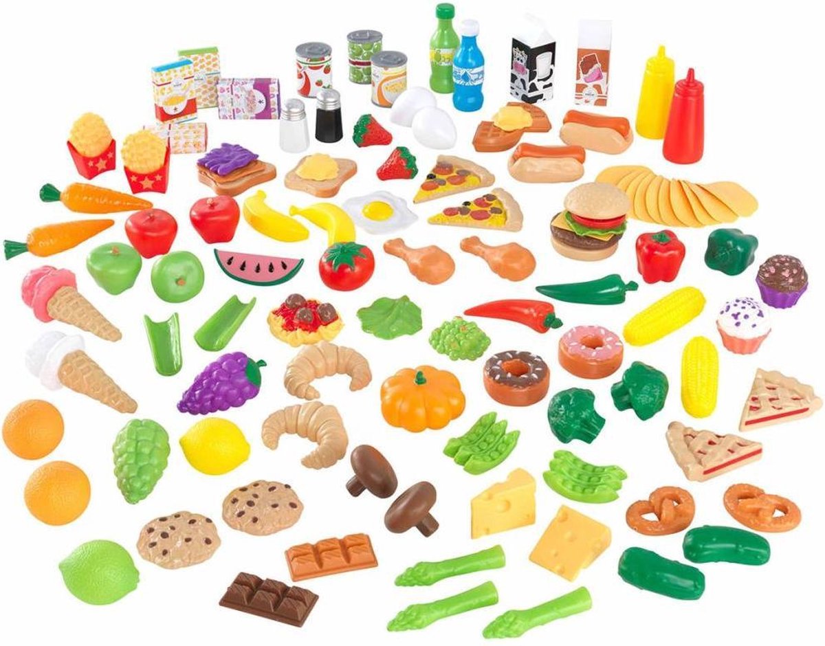 Deluxe Tasty Treat Pretend Play Food Set