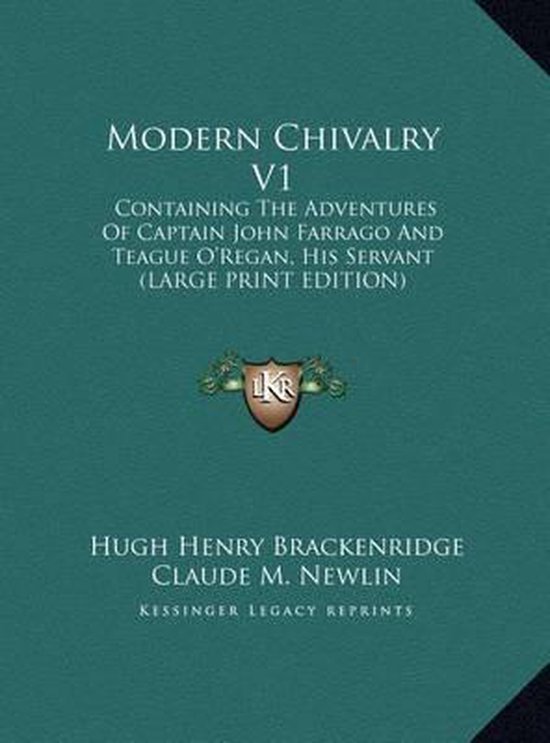 Modern Chivalry V1, Hugh Henry Brackenridge 9781169925731 Boeken