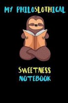 My Philoslothical Sweetness Notebook